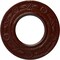 Ekena Millwork Daniela Ceiling Medallion (Fits Canopies up to 3 7/8"), 8"OD x 3 7/8"ID x 1/2"P, Brushed Mahogany CM08DNBMF - alternate 1